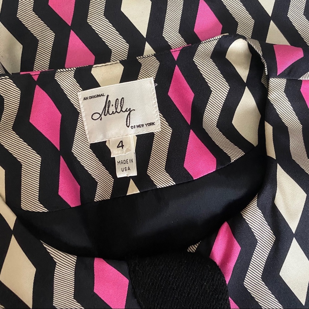 An Original Milly of New York | Aileen Combo Dress - Picture 7 of 8